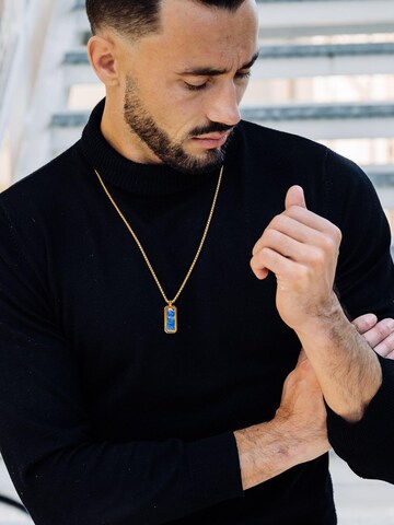 GT Collection Kette 'Rectangle' in Blau