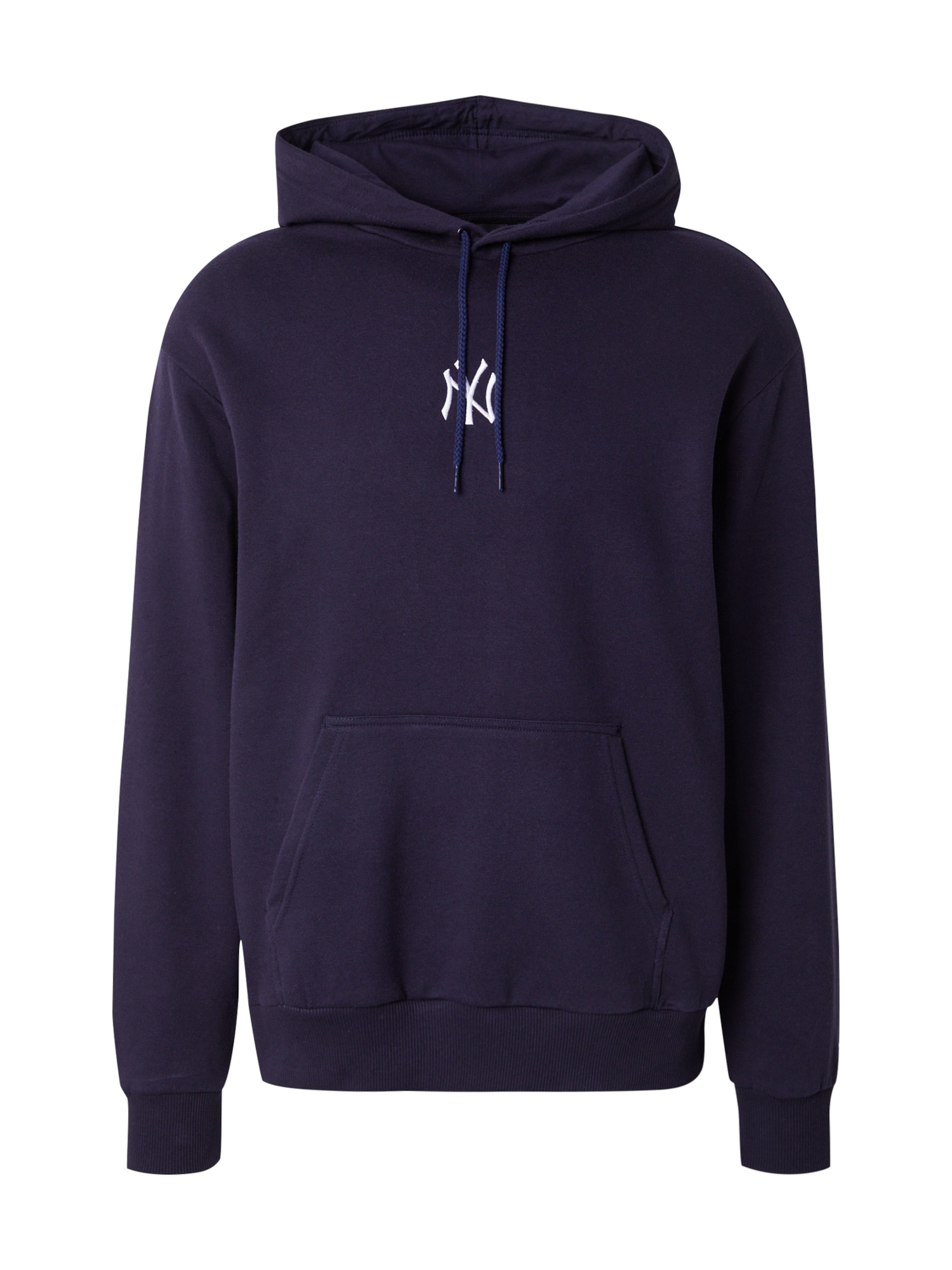 NEW ERA - Sweatshirt 'NEYYAN  NVY' em azul: frente