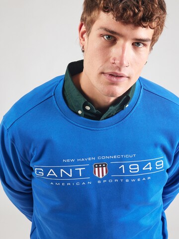 GANT Sweatshirt i blå