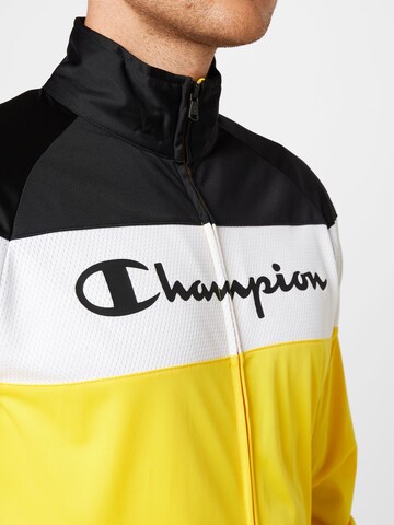 Champion Authentic Athletic Apparel Tracksuit in Yellow