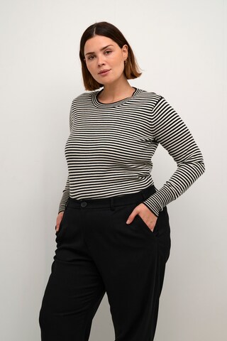 Pullover 'KC Nalia' di KAFFE CURVE in bianco: frontale