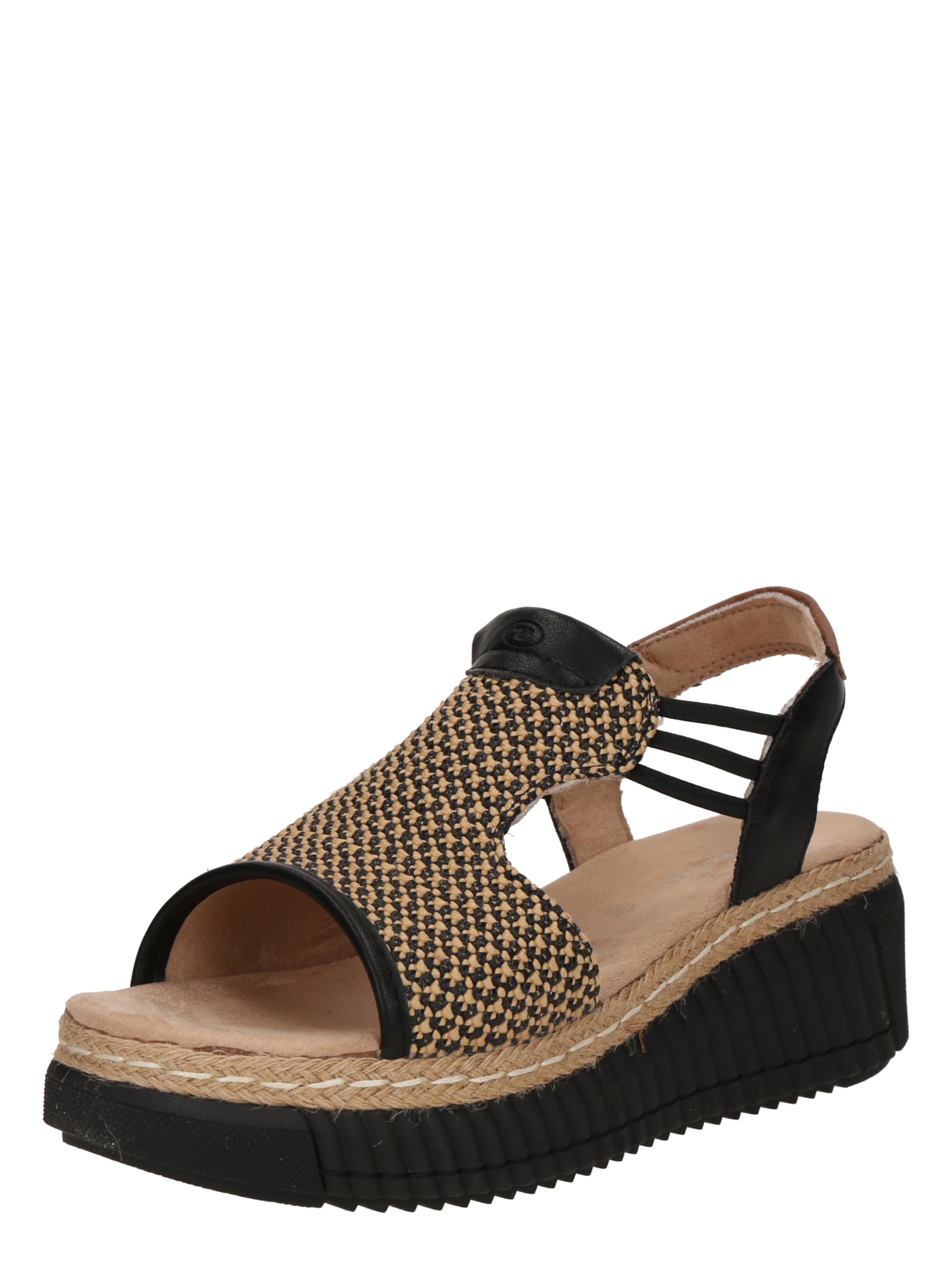 TOM TAILOR Sandały w kolorze czarny: przód