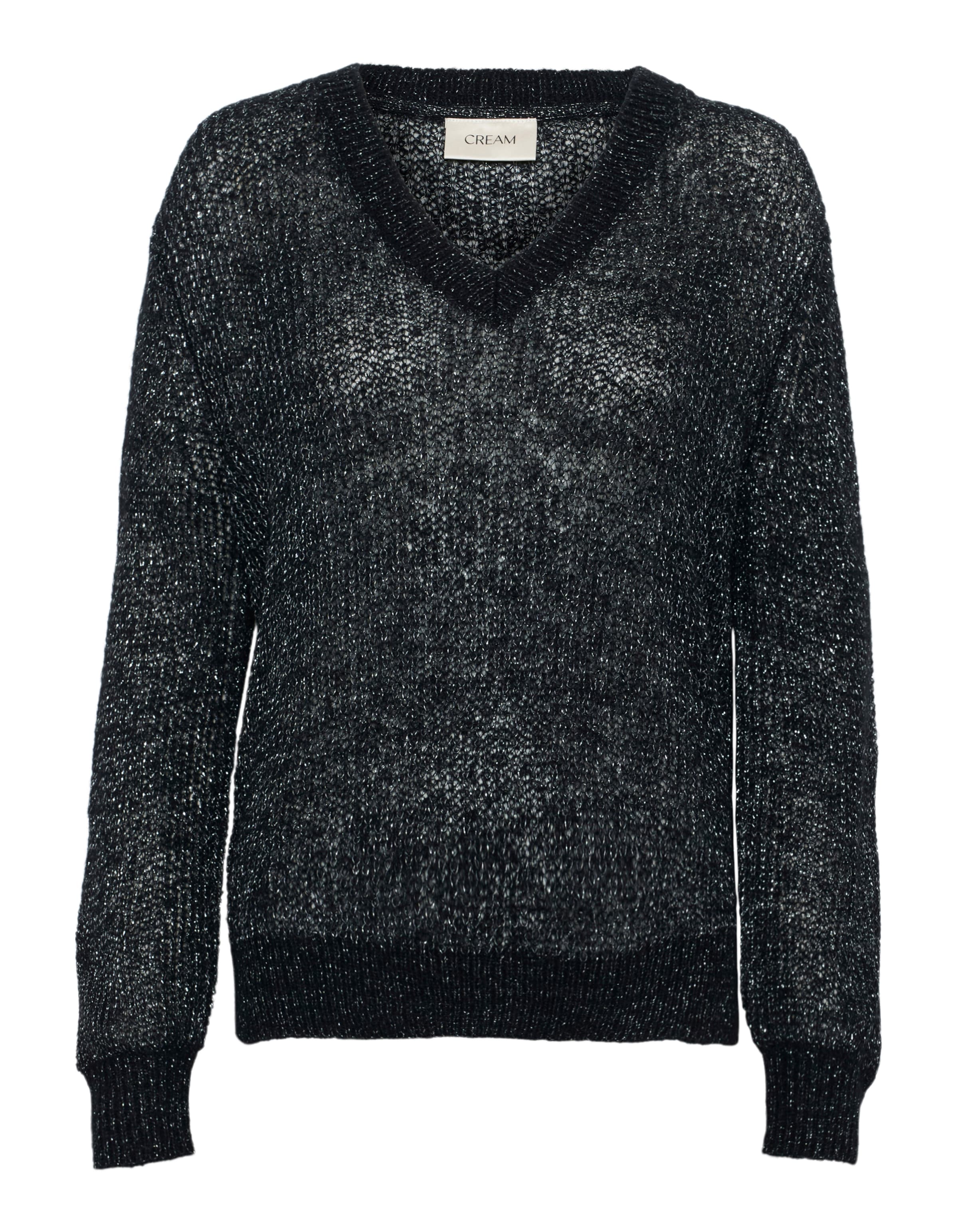 Pullover 'CR Lyra' di Cream in nero: frontale