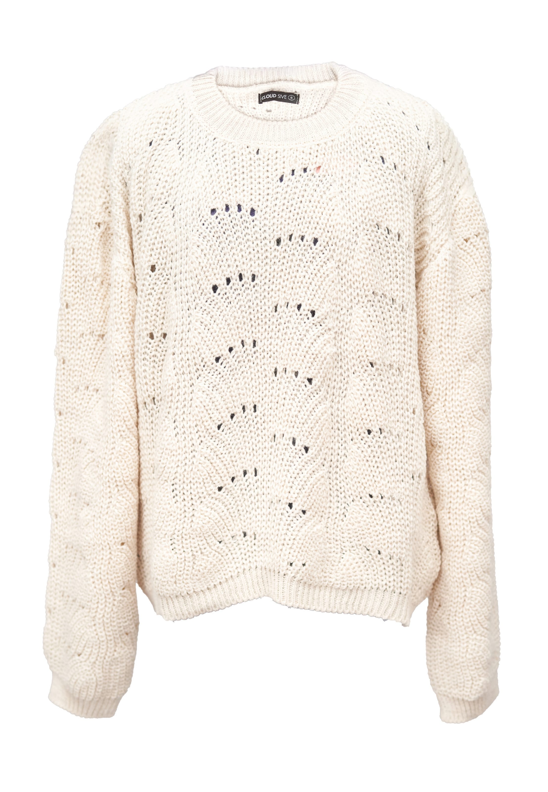 Pull-over Cloud5ive en beige : devant