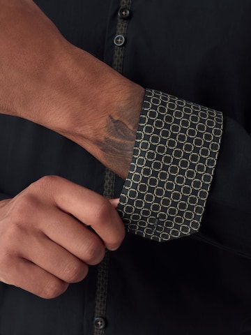 Next Regular fit Overhemd in Zwart