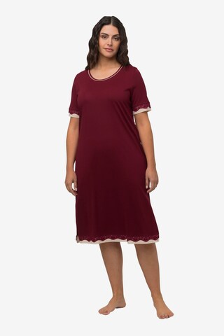 Ulla Popken Nightgown in Red: front