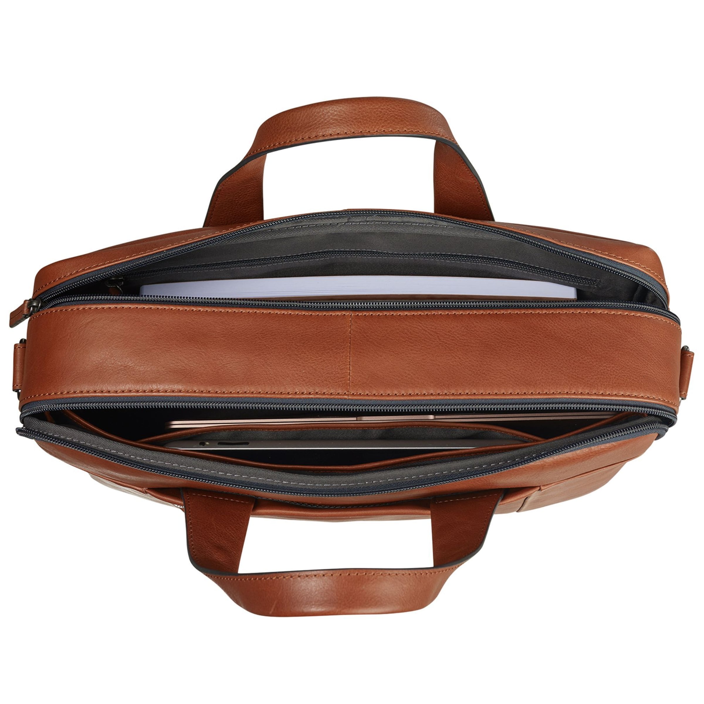 Porte-documents 'Hamburg' LEONHARD HEYDEN en marron