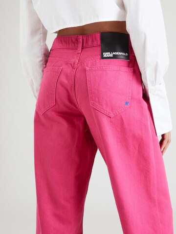 Loosefit Jeans di KARL LAGERFELD JEANS in rosa