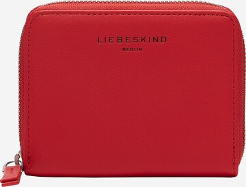 Liebeskind Berlin Wallet in Red: front