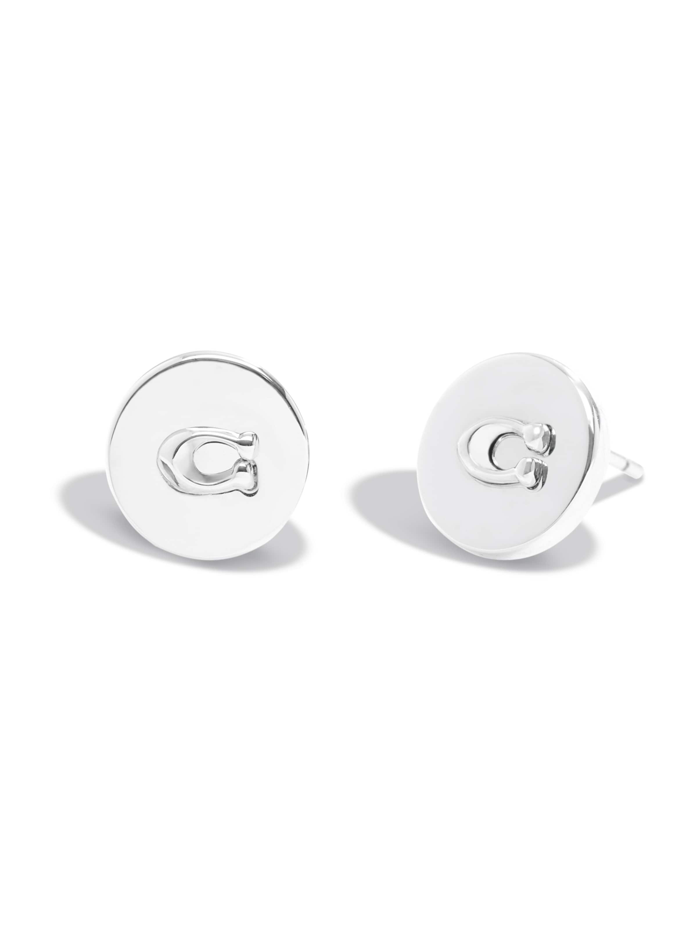 COACH Kõrvarõngas, värv Hõbe: eest vaates