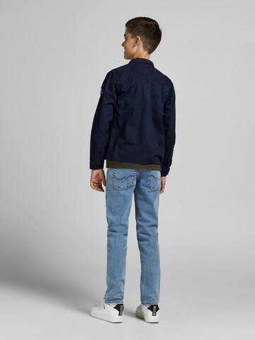 zils Jack & Jones Junior Standarta piegriezums Krekls 'Ben'