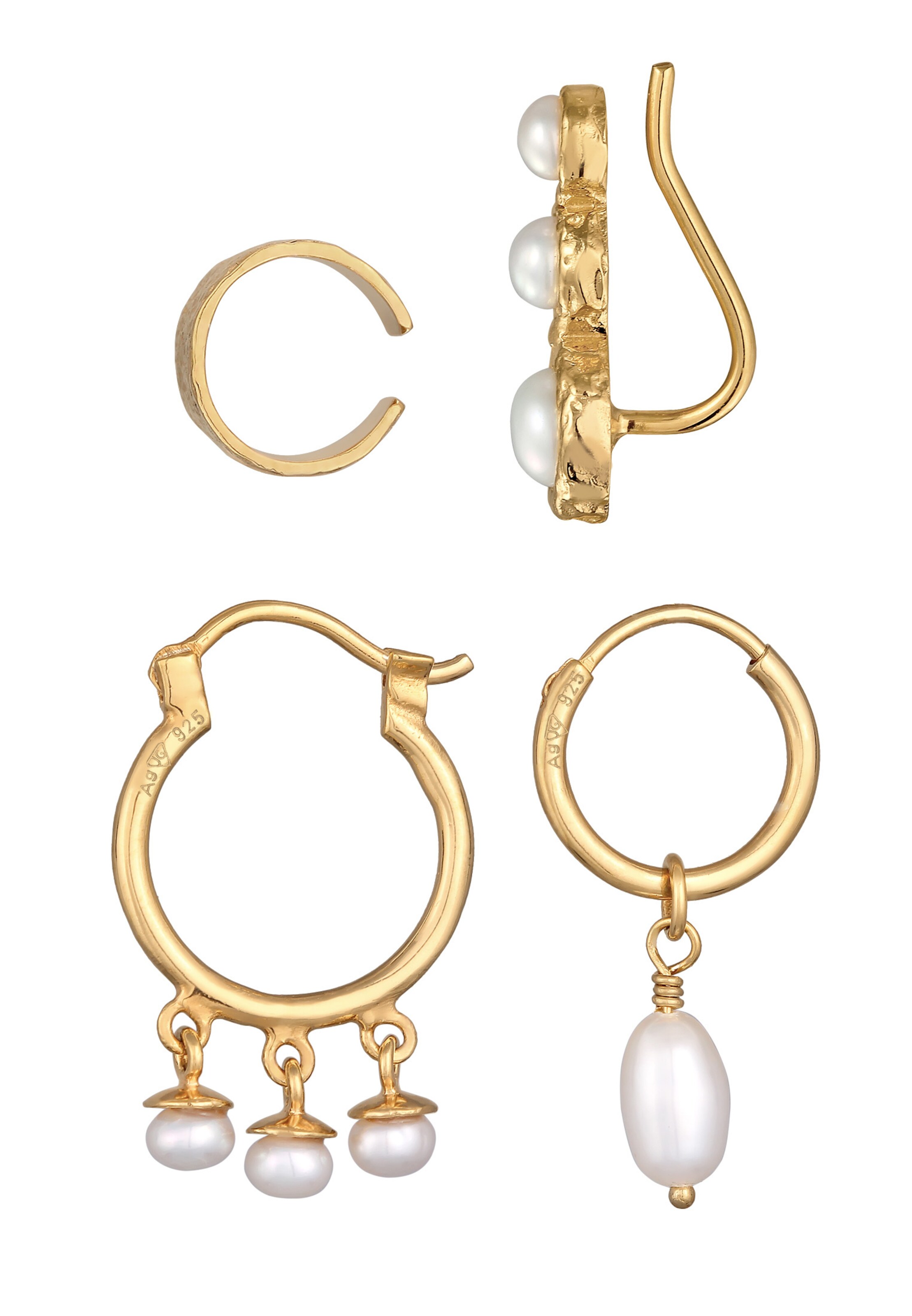 ELLI Schmuckset in Gold