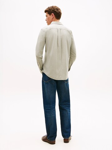 TOMMY HILFIGER Regular fit Business shirt 'Flex' in Grey