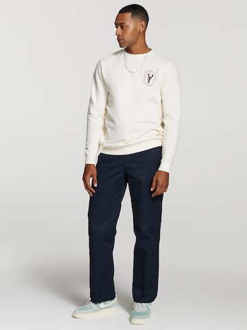 Shiwi Sweatshirt 'Lobster' in White