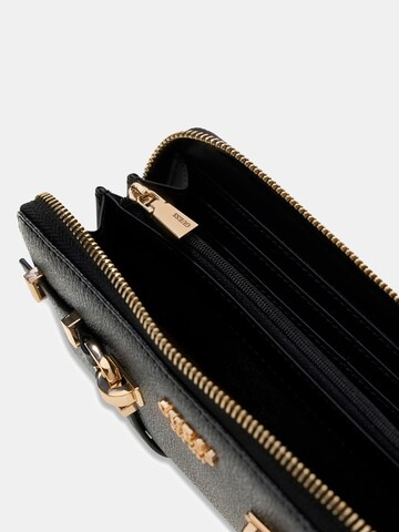GUESS Wallet 'Leona' in Black