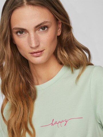 T-shirt 'Pure Love' VILA en vert