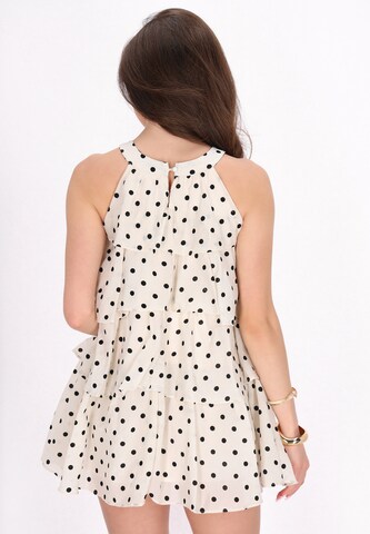 faina Φόρεμα 'Fashion Look' σε μπεζ