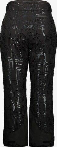 Ulla Popken Regular Skihose in Schwarz