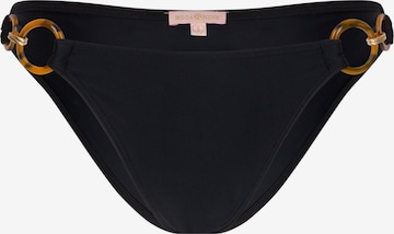 Pantaloncini per bikini 'Hoop Hoop' di Moda Minx in nero: frontale