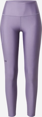 Pantalon de sport UNDER ARMOUR en violet : devant