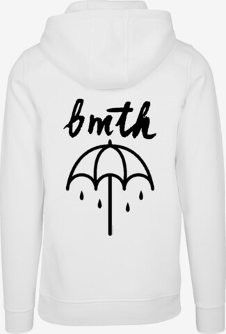 Sweat-shirt 'BMTH' F4NT4STIC en blanc