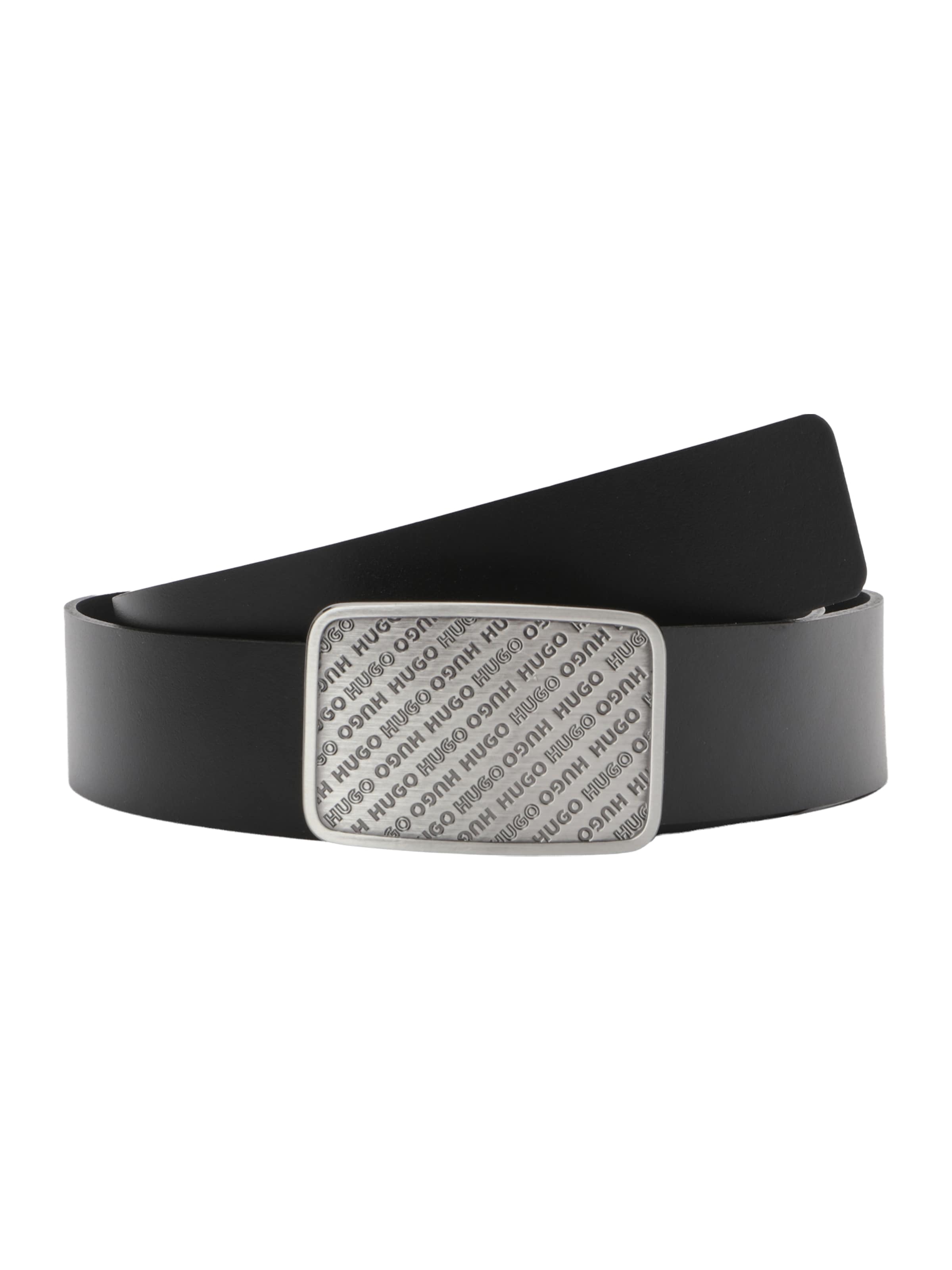 HUGO Ζώνη 'Giacob_Sz40' σε μαύρο: μπροστά