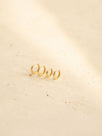 Hey Happiness - Pendientes 'Balance Duo' en oro