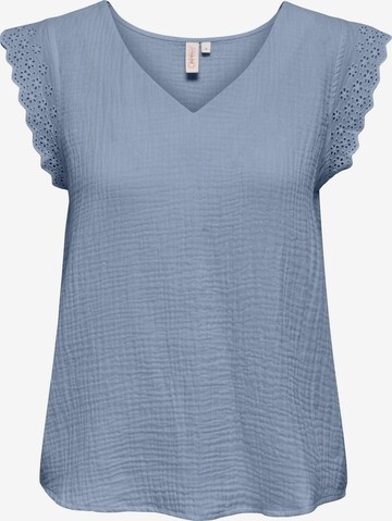 Camicia da donna 'THYRA' di ONLY in blu: frontale