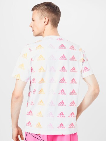 T-Shirt fonctionnel 'Essentials' ADIDAS PERFORMANCE en blanc