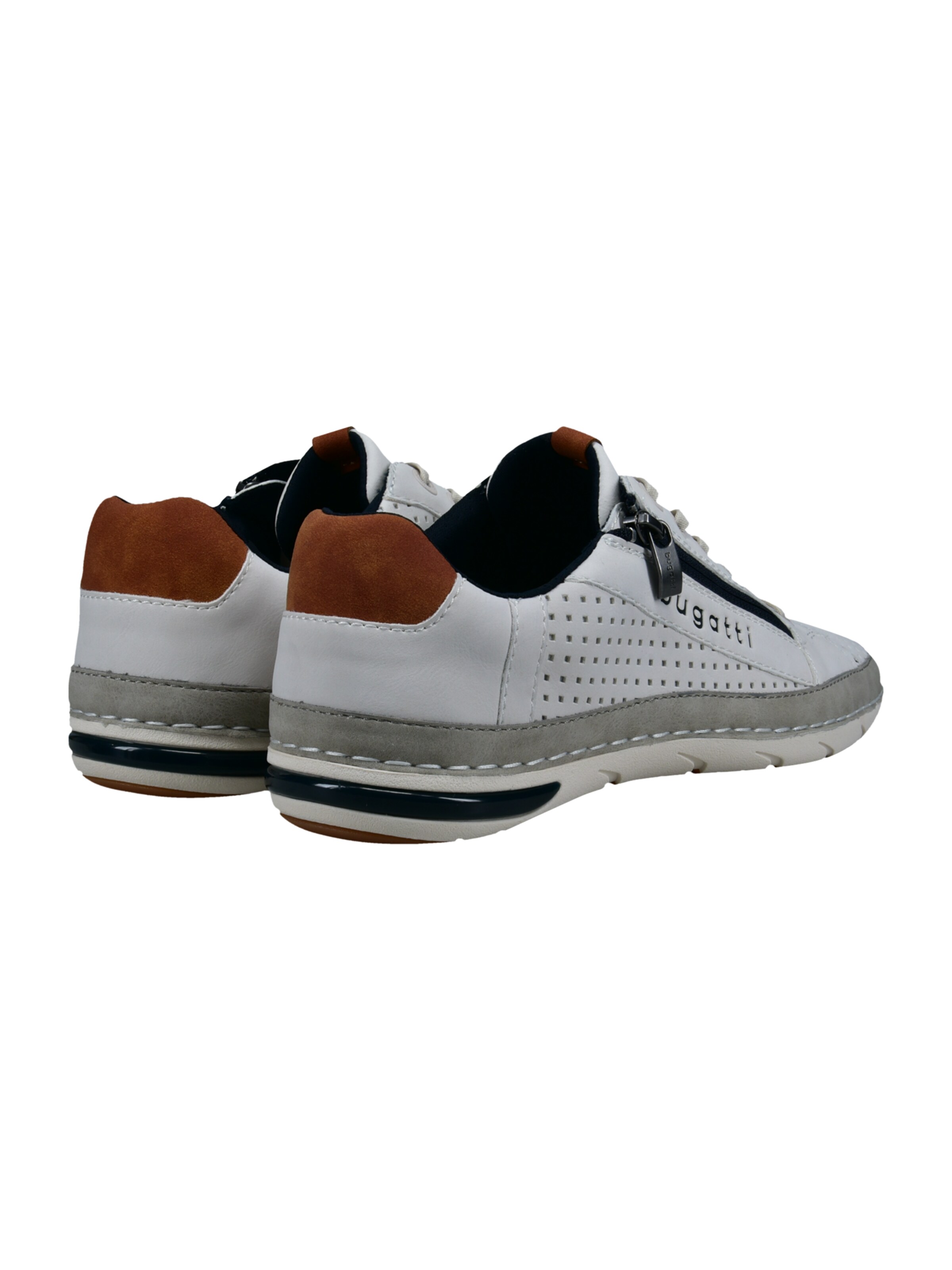 bugatti Athletic lace-up shoe in White