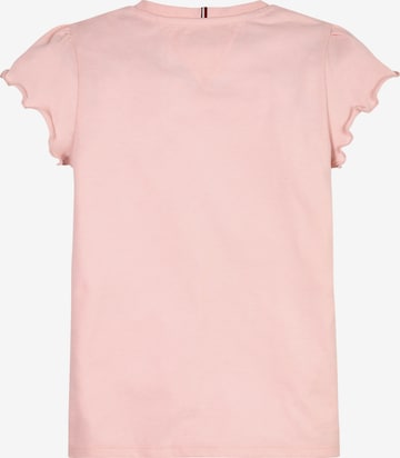 TOMMY HILFIGER Shirt 'ESSENTIAL' in Pink