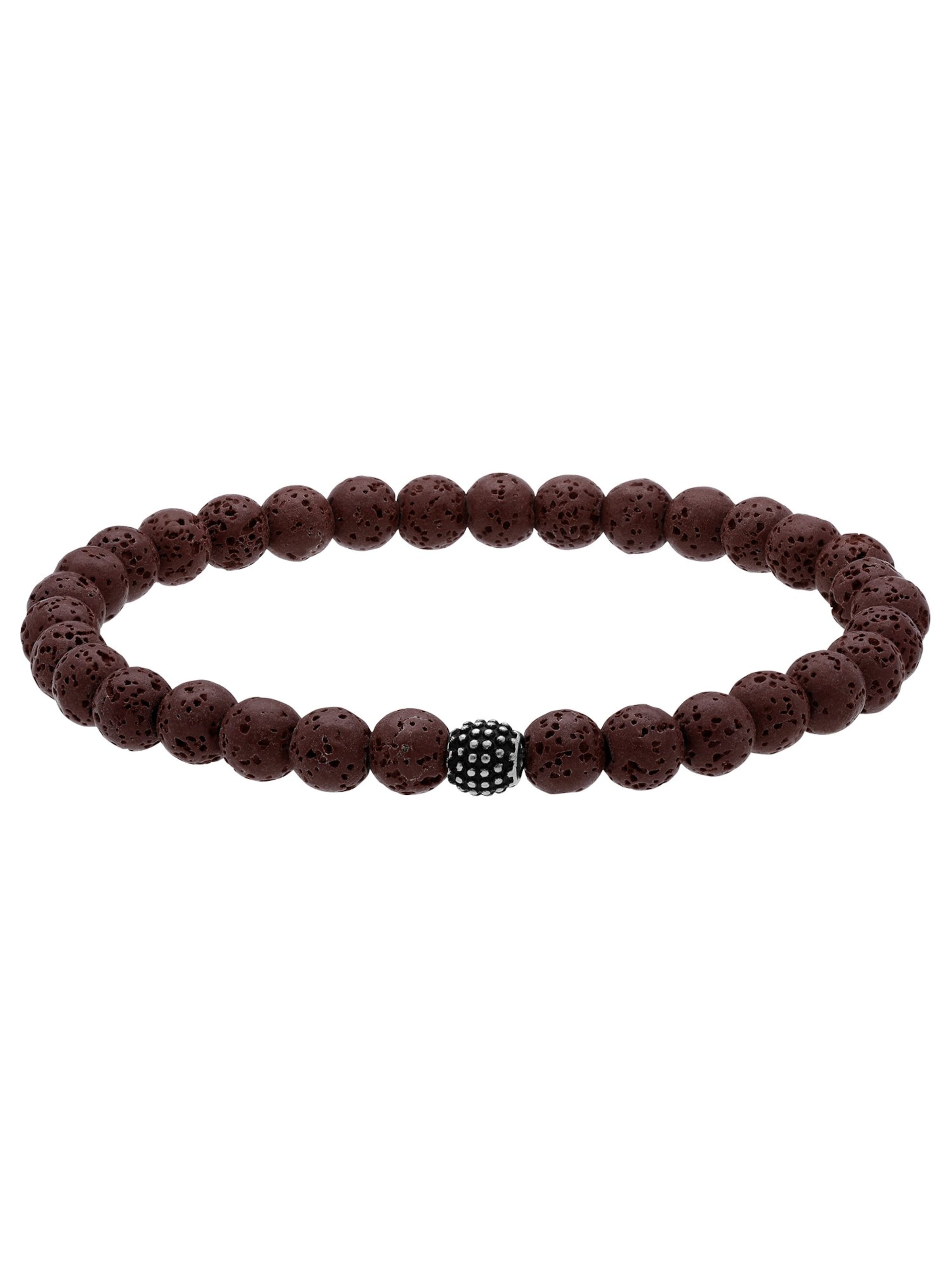 Bracelet Lucardi en marron : devant