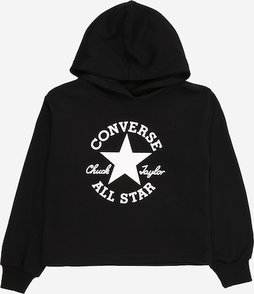 melns CONVERSE Sportisks džemperis: no priekšpuses