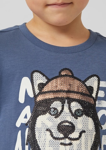 T-Shirt s.Oliver en bleu