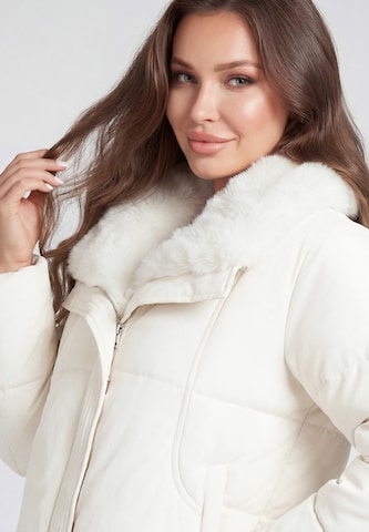 Veste d’hiver faina en blanc