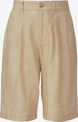 Wide Leg Pantalon s.Oliver en beige : devant