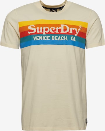 Superdry - Camisa em bege: frente