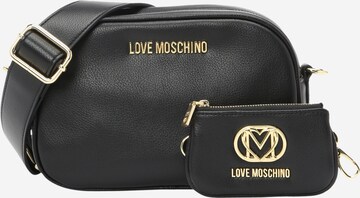 Love Moschino Torba za čez ramo | črna barva