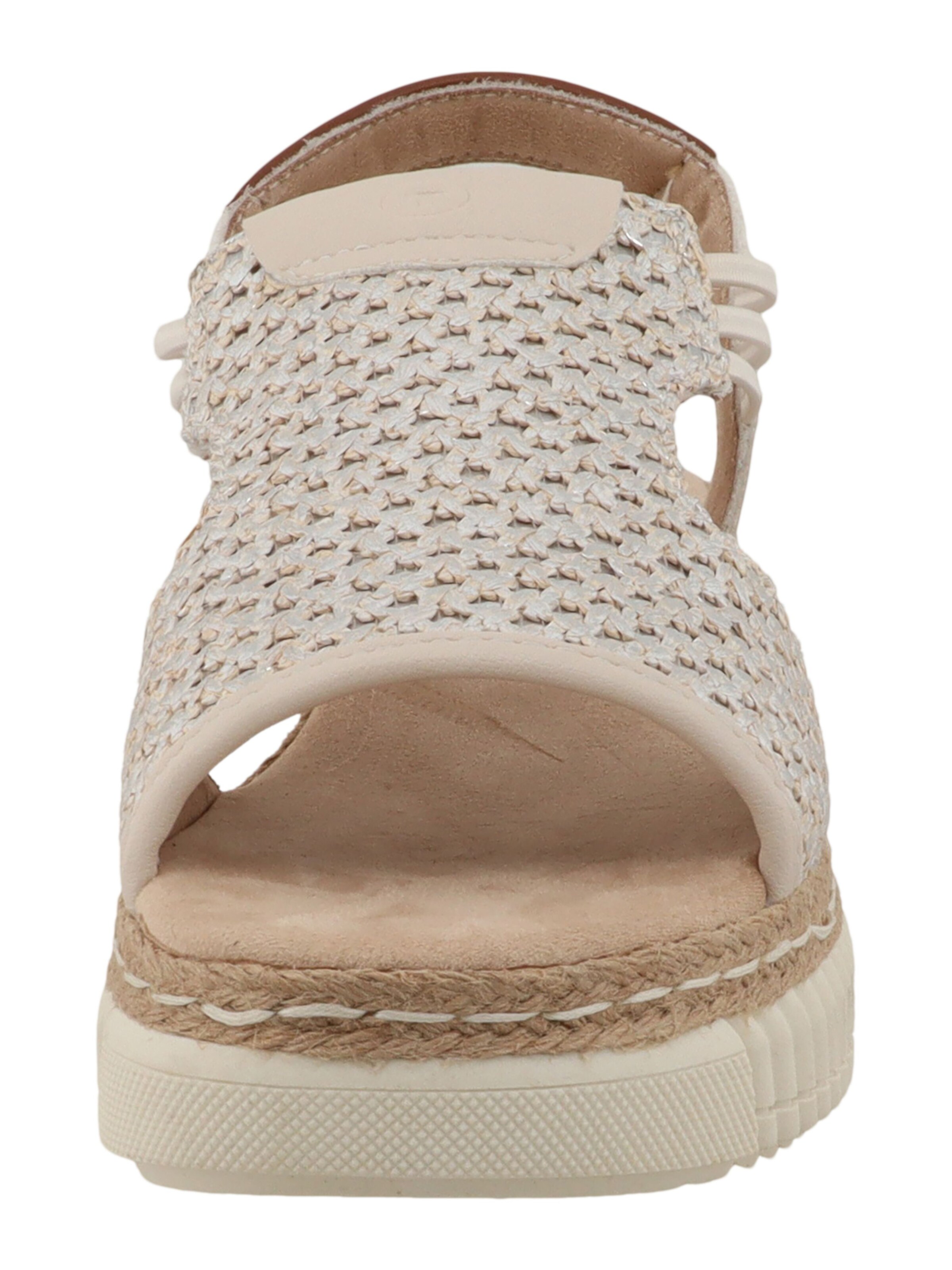 TOM TAILOR Sandals in Silver