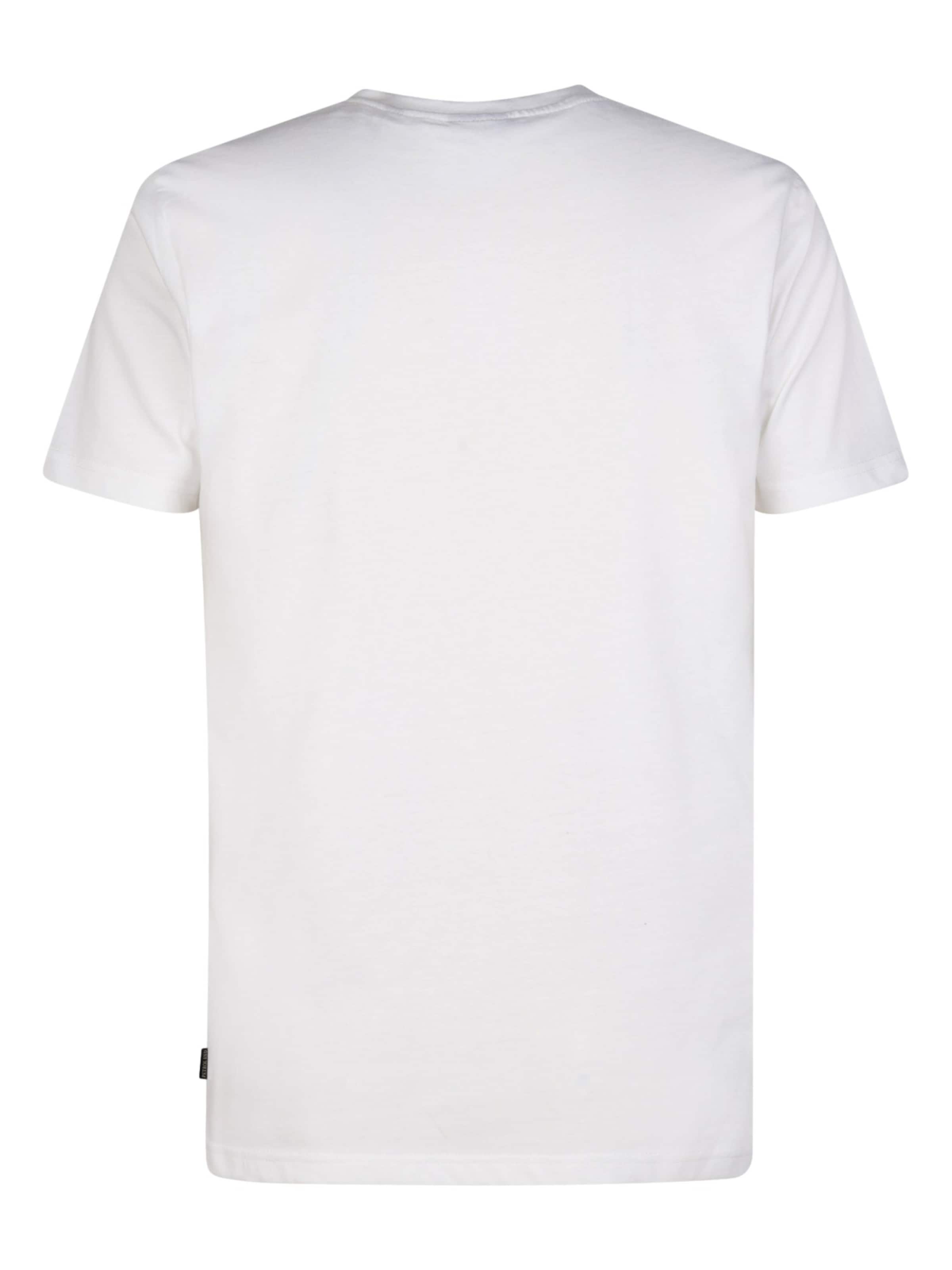 T-Shirt Petrol Industries en blanc