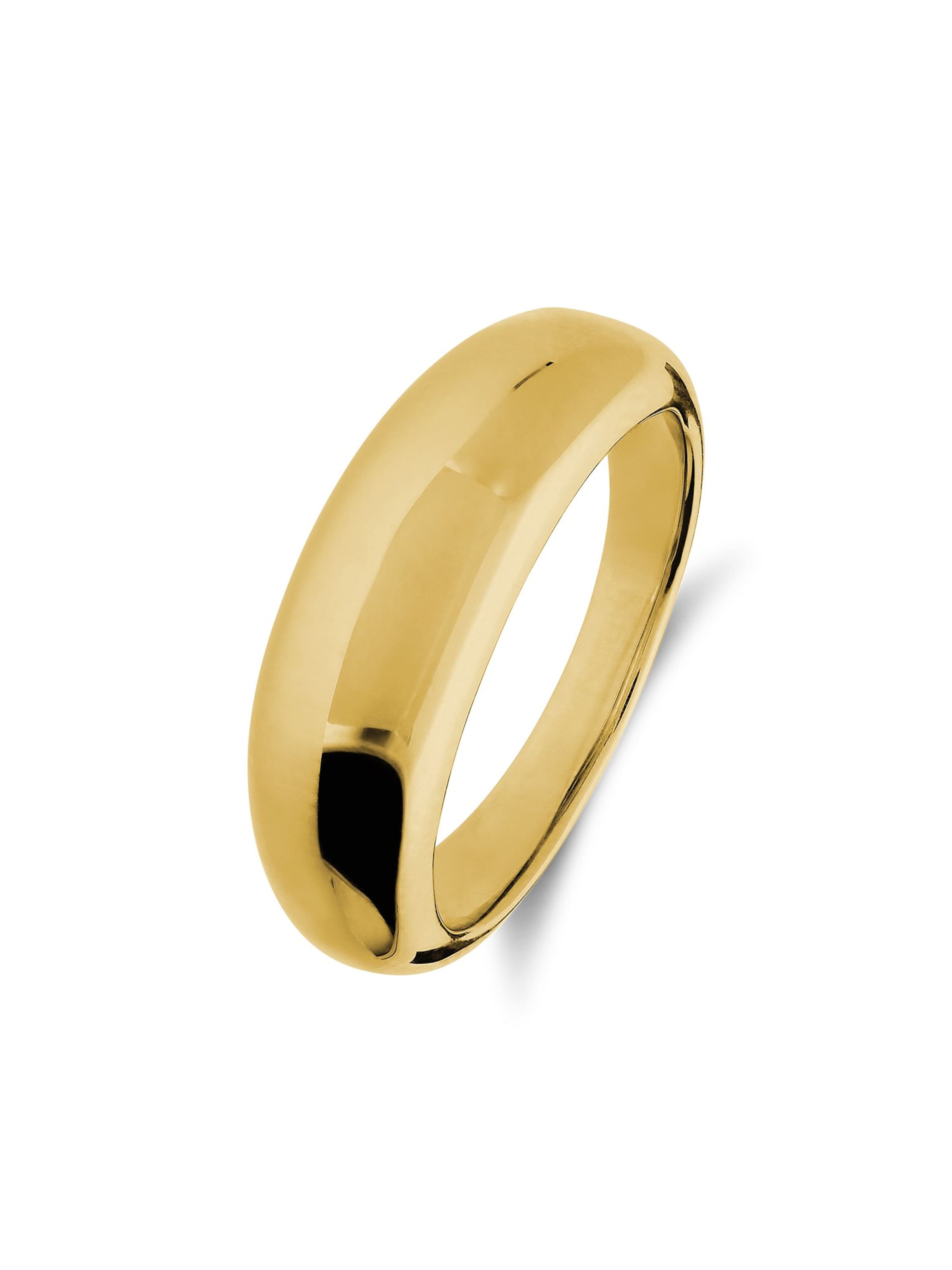 Lucardi Ring in gold, Produktansicht