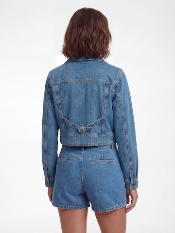 Veste mi-saison MYLAVIE by Sarah Harrison en bleu