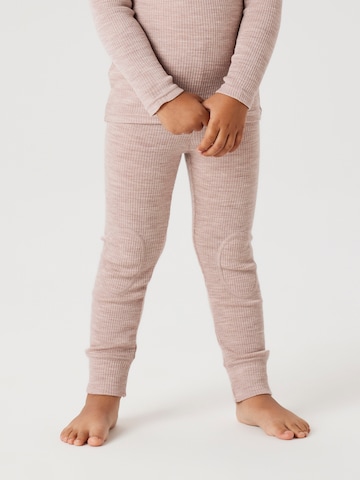 Skinny Leggings 'NMNWax' NAME IT en gris : devant