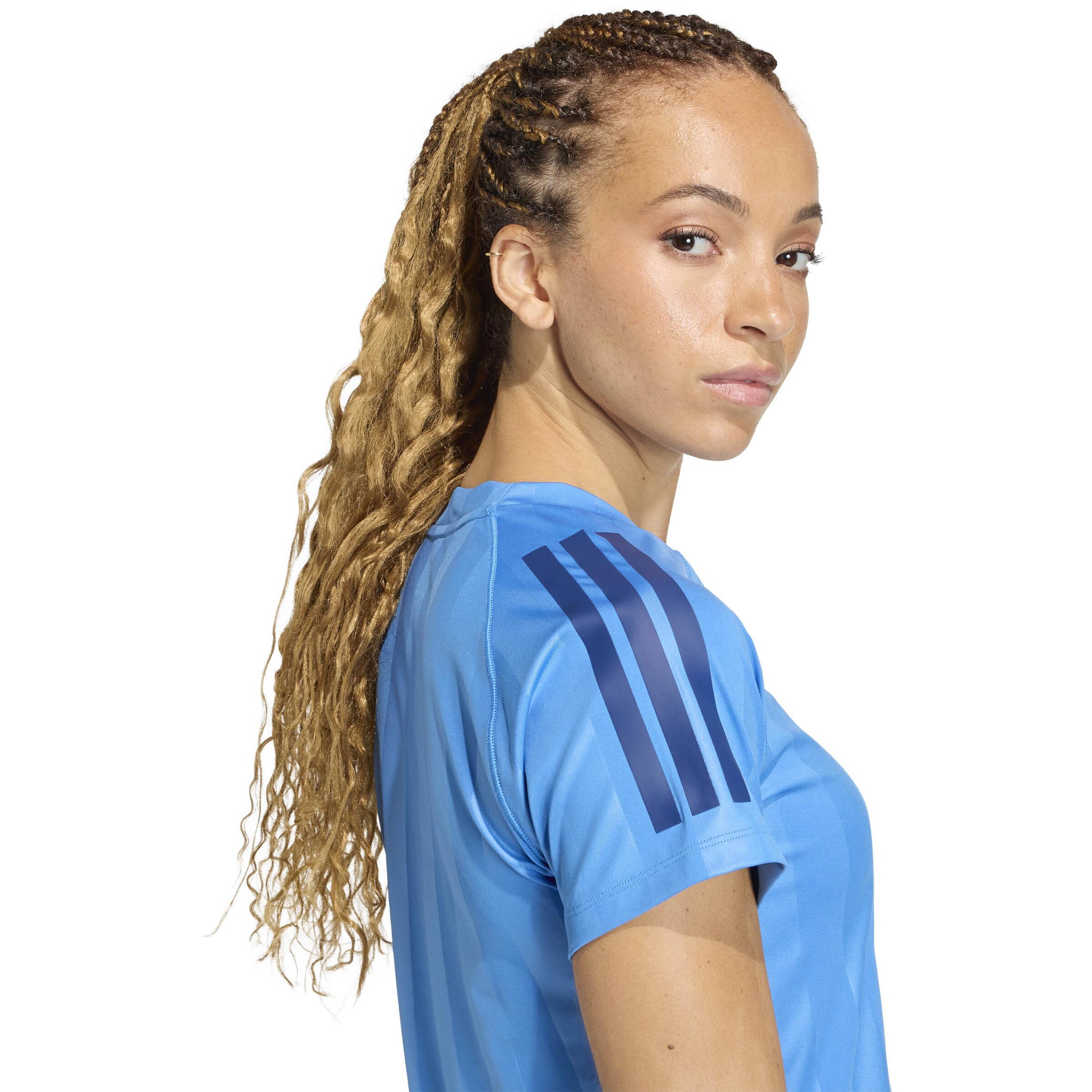 ADIDAS PERFORMANCE Performance Shirt 'Q2 Hyg' in Blue