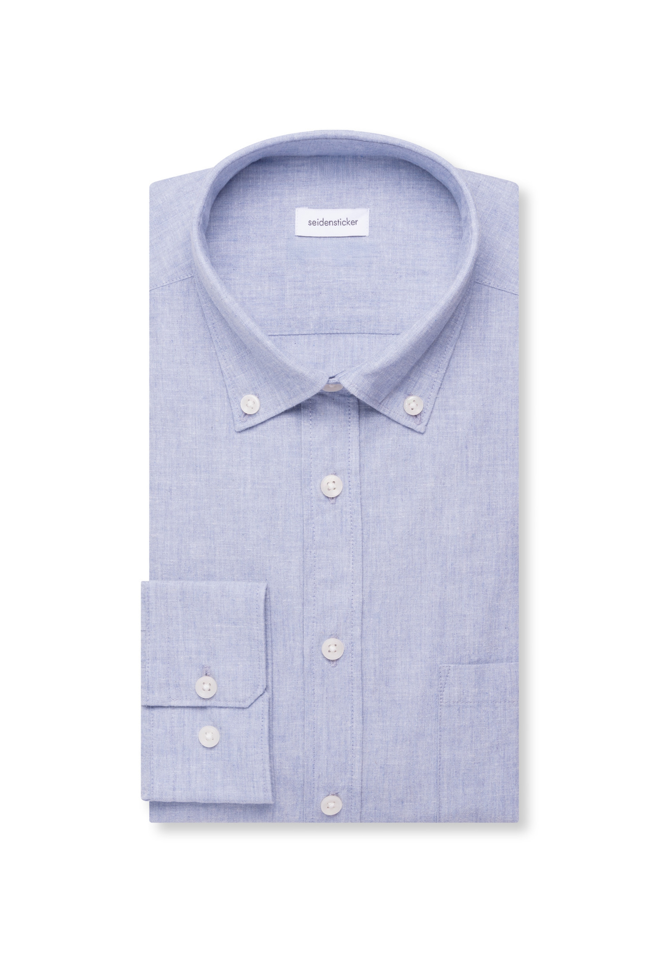 SEIDENSTICKER Regular fit Business shirt in Blue