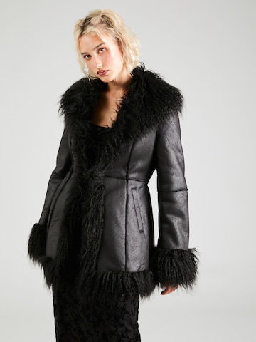 SHYX Χειμερινό παλτό 'Laren' σε μαύρο: μπροστά