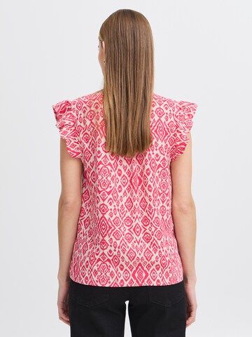 ICHI - Blusa 'IHLINNO' en rojo