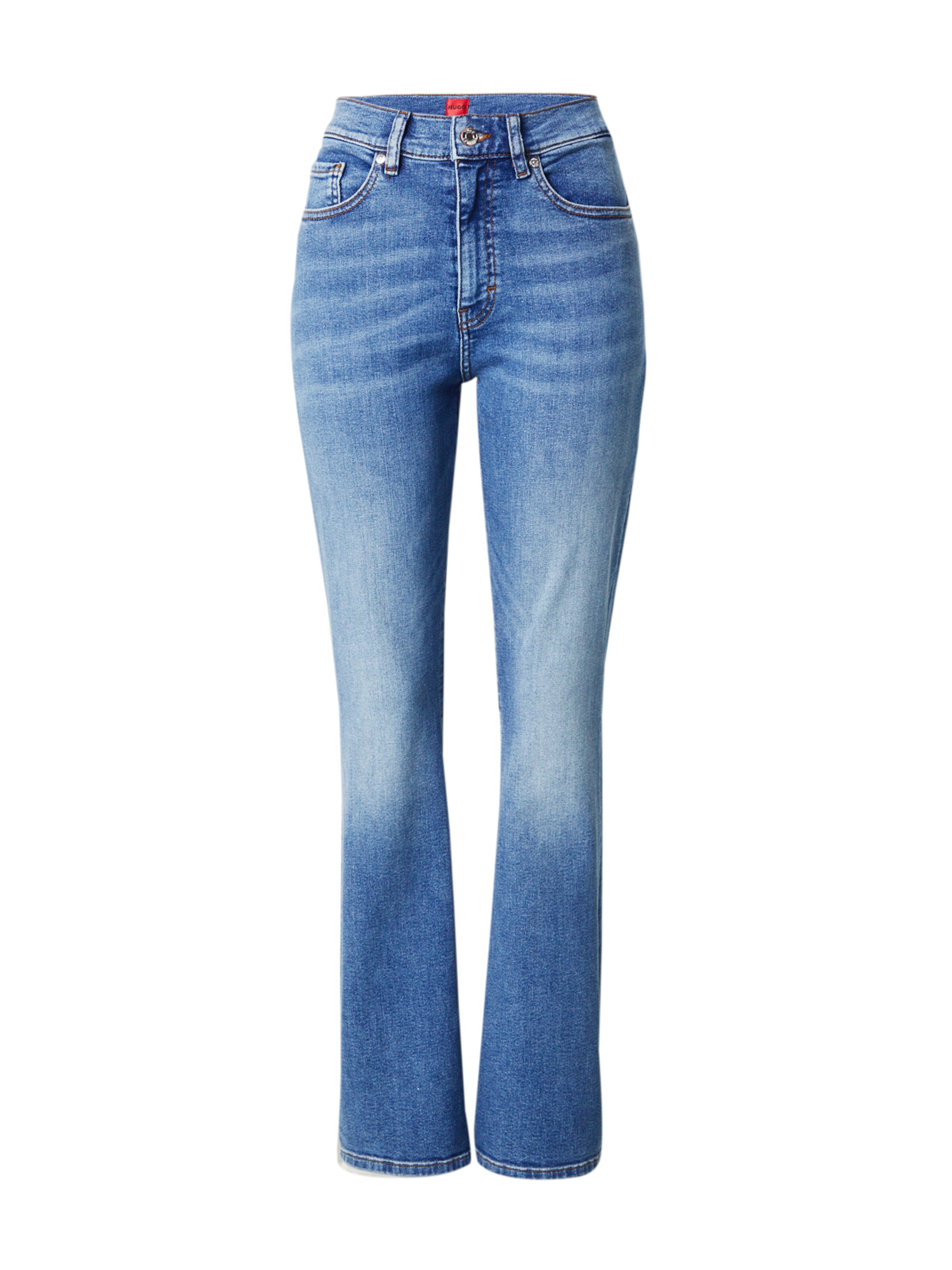 HUGO Flared Jeans 'Geflare' in Blauw: voorkant