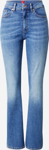 HUGO Flared Jeans 'Geflare' in Blue: front