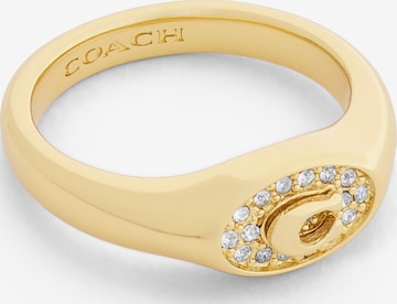 COACH - Anillo en oro: frente